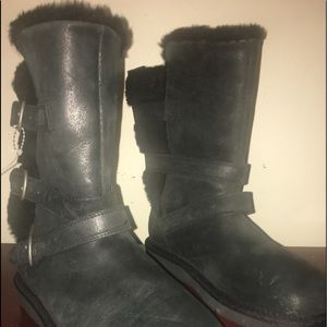 UGG Australia Becket Boots women Black Suede